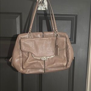 Leather Coach bag - Madison